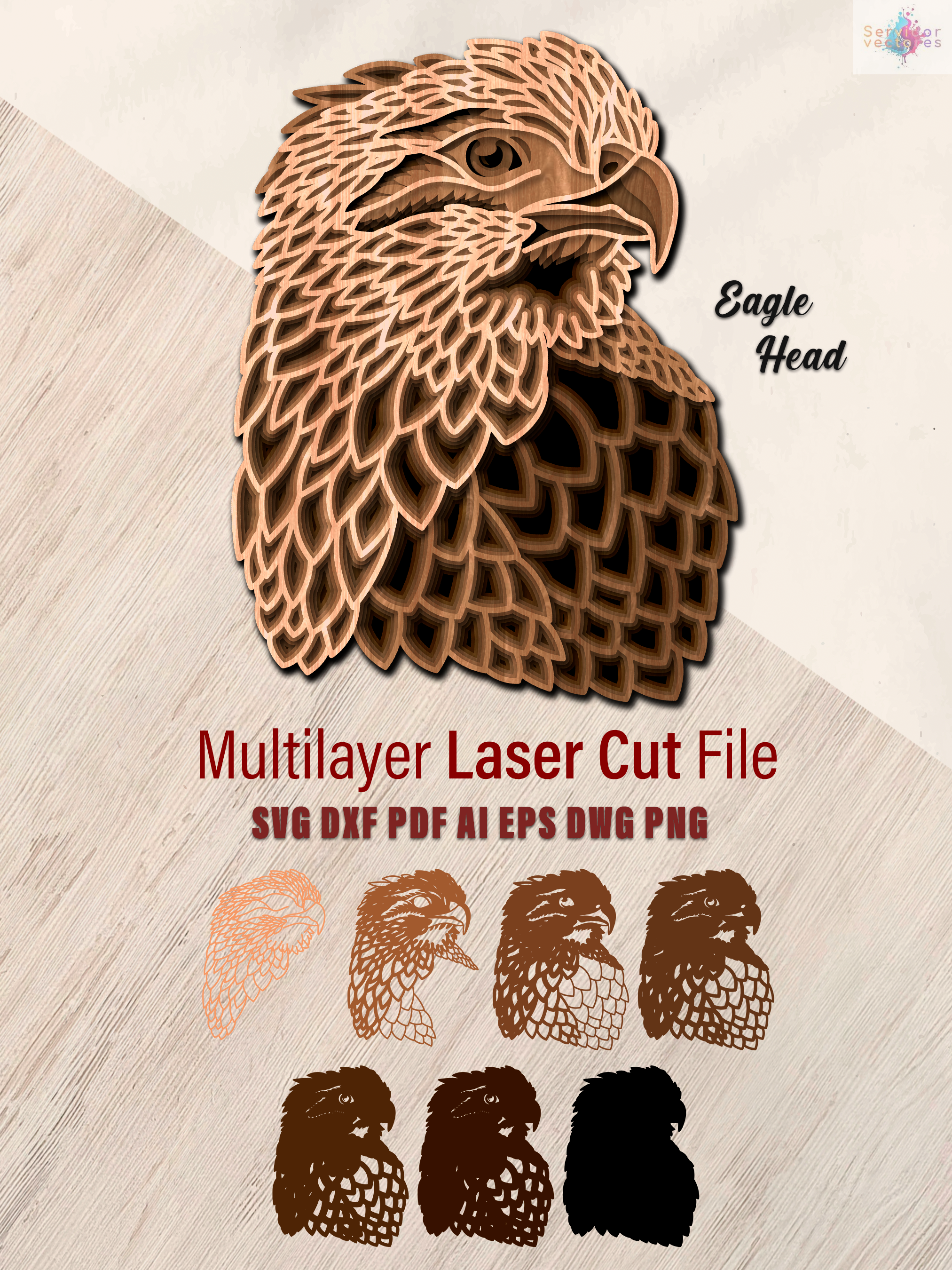 Eagle Head Files MarLaserCut