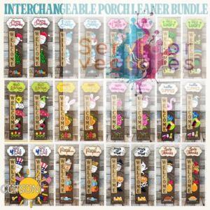 BUNDLE 24 Diseños de Cartelitos para Porche