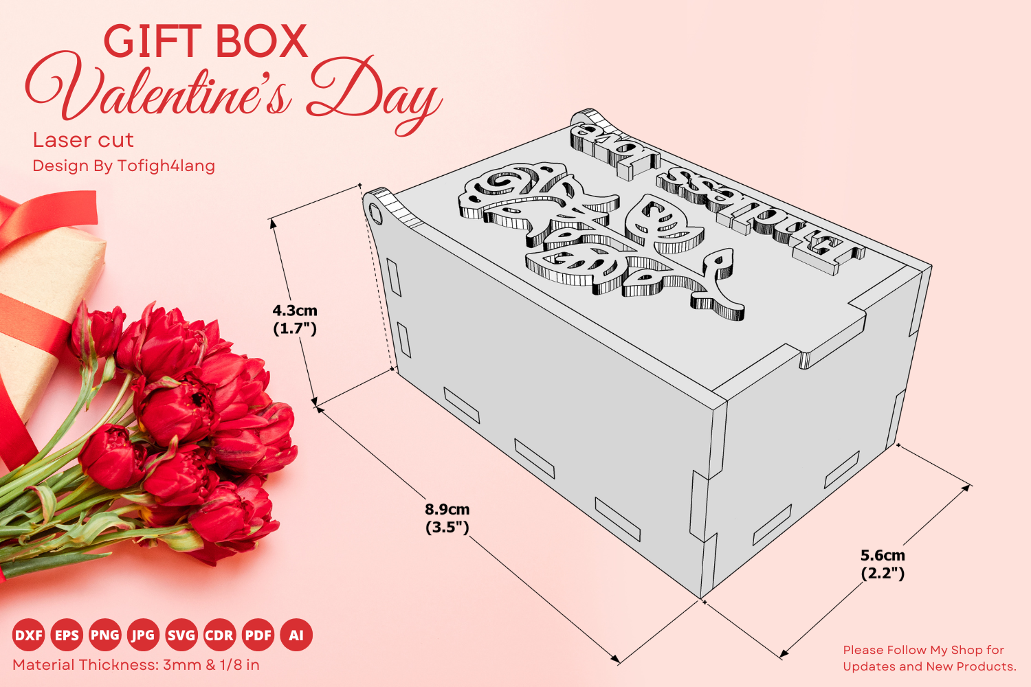 Caja del Día de San Valentín ETSY - Imagen 4