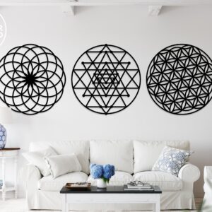 Geometría Sagrada Wall Art