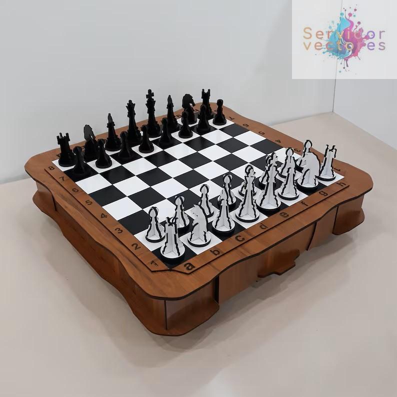 Juego de Ajedrez - ETSY - Imagen 2
