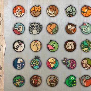Caravanas - Pendientes animales ETSY