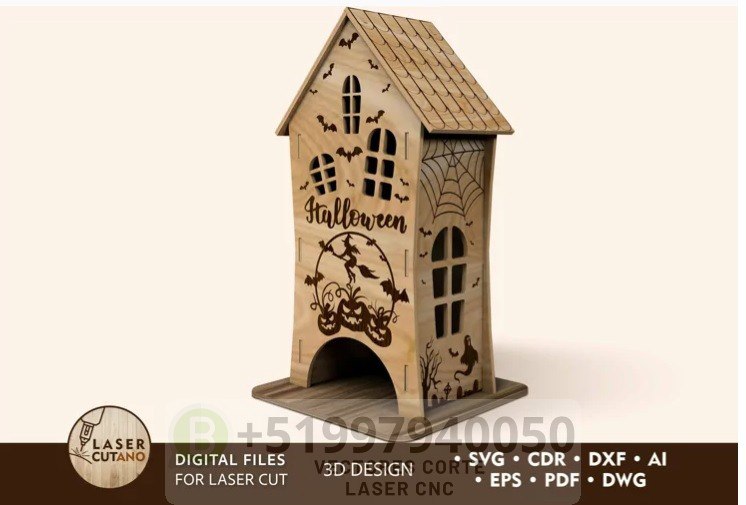 3 casas decoración Halloween - Imagen 6