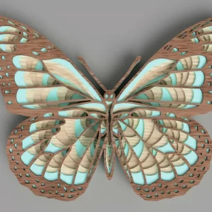 Mariposa Multicapa colores
