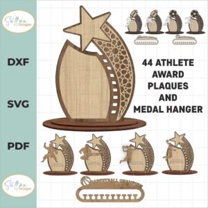 Trofeos - 44 DISEÑOS BUNDLES (ETSY)