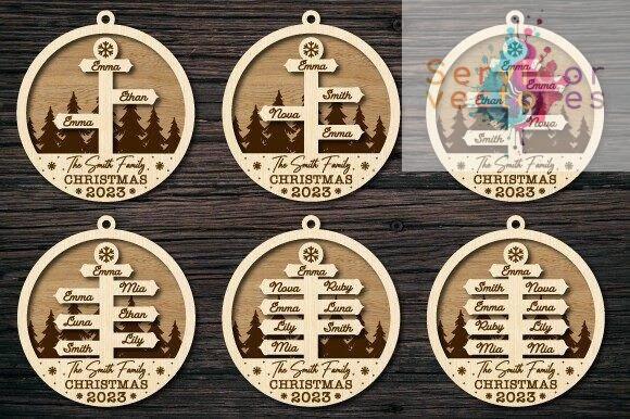 The Huge Christmas Laser Cut Bundle - 240 Diseños - Imagen 12