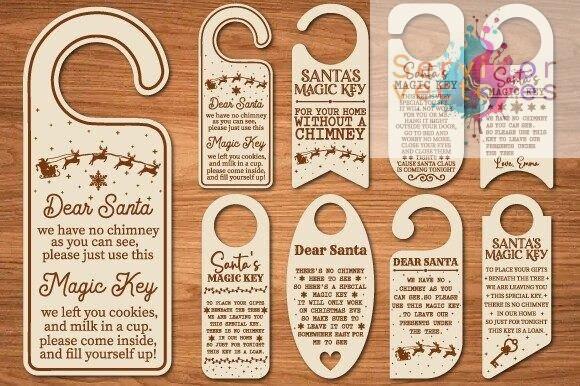The Huge Christmas Laser Cut Bundle - 240 Diseños - Imagen 10