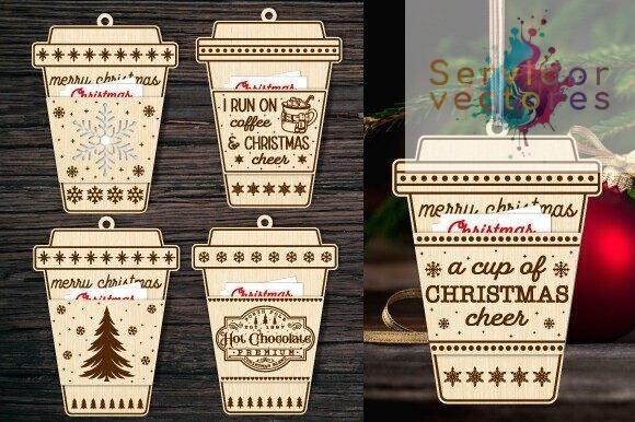 The Huge Christmas Laser Cut Bundle - 240 Diseños - Imagen 9