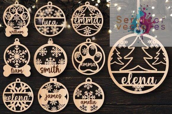The Huge Christmas Laser Cut Bundle - 240 Diseños - Imagen 2