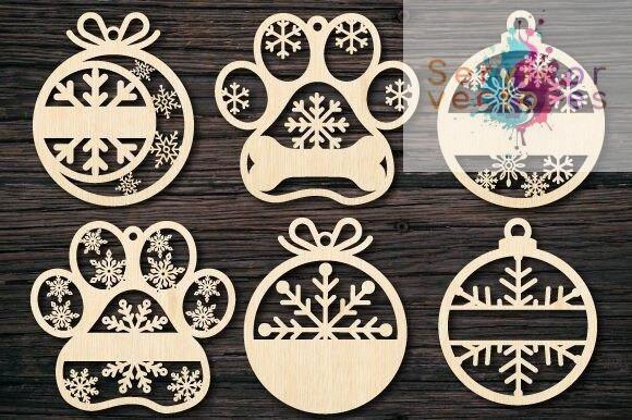 The Huge Christmas Laser Cut Bundle - 240 Diseños - Imagen 6