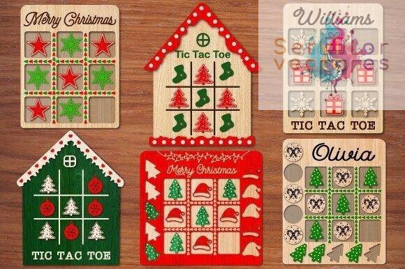 The Huge Christmas Laser Cut Bundle - 240 Diseños - Imagen 7