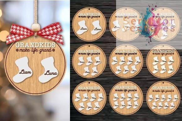 The Huge Christmas Laser Cut Bundle - 240 Diseños - Imagen 15