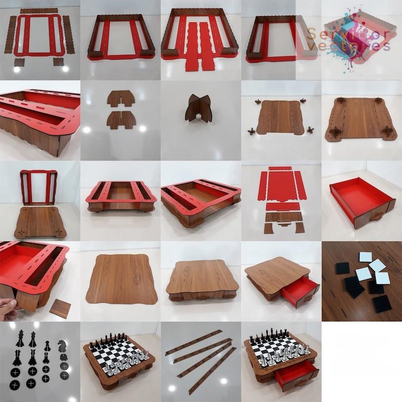 Juego de Ajedrez - ETSY - Imagen 8