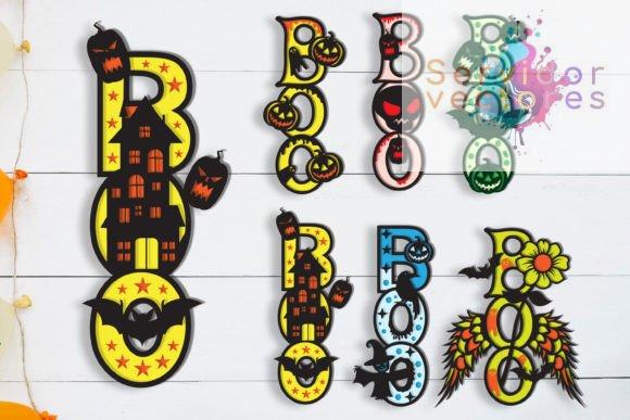 Paquete de Diseño BOOOO de Halloween