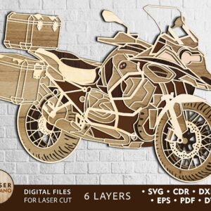 Moto Multicapa para Pared