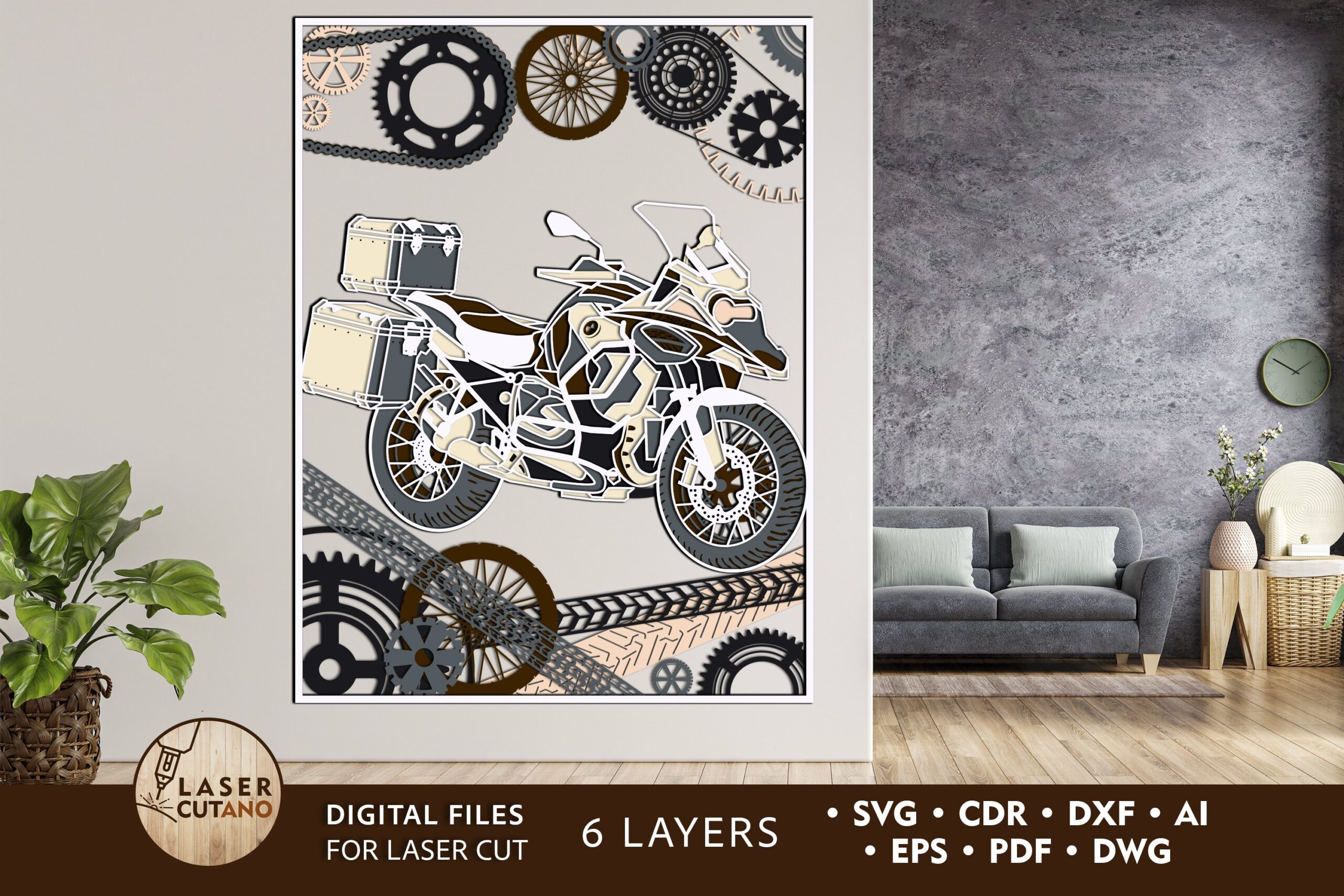 Moto BMW multicapa - Imagen 2
