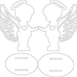 servilletero de angel