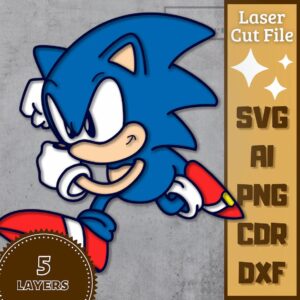 Sonic Multicapa ETSY