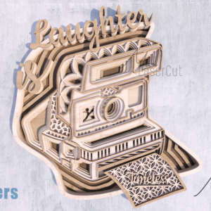 Vintage Camera 6 Layers