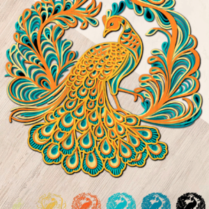 Peacock 6 Layers