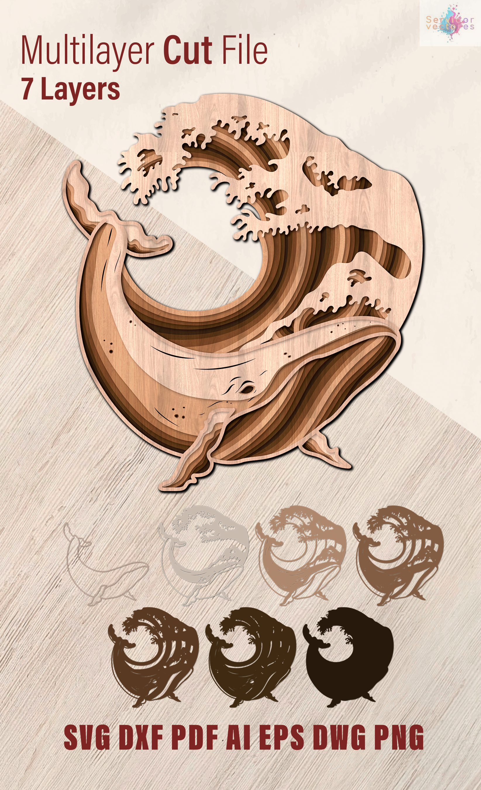 Whale Diamond 7 Layers - Imagen 2