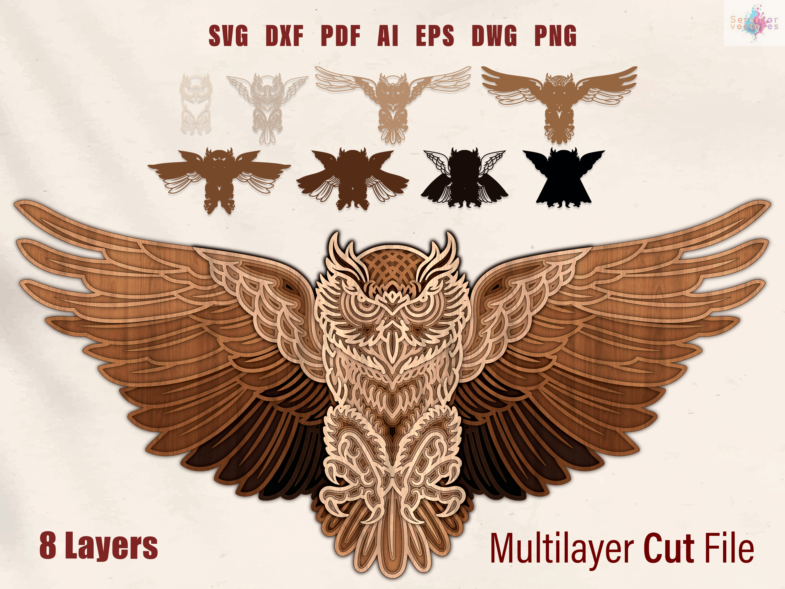 Owl 8 Layers