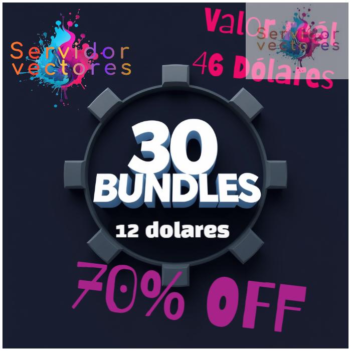 ¡OFERTA IMPERDIBLE! 30 BUNDLES POR SOLO $12