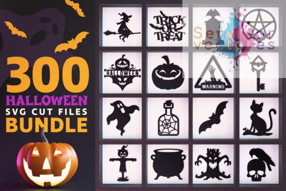 Bundle de Halloween – 300 Diseños SVG
