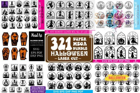 3D Halloween Laser Cut Mega Bundle