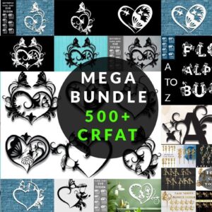 3D Wall Decor Laser Cut Mega Bundle
