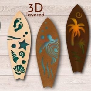Tablas de Surf - Wallart - ETSY