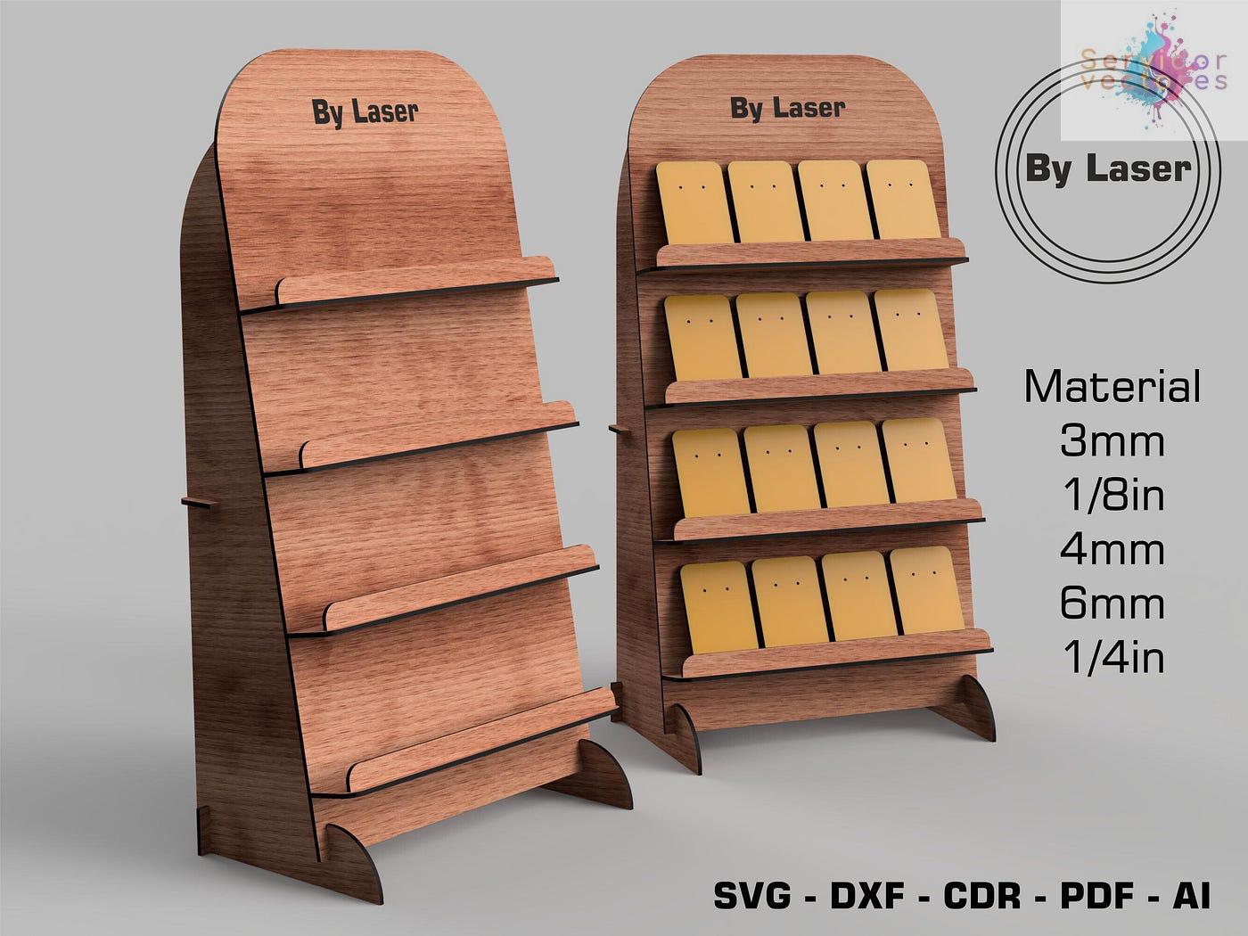 4-Layer Earring Display