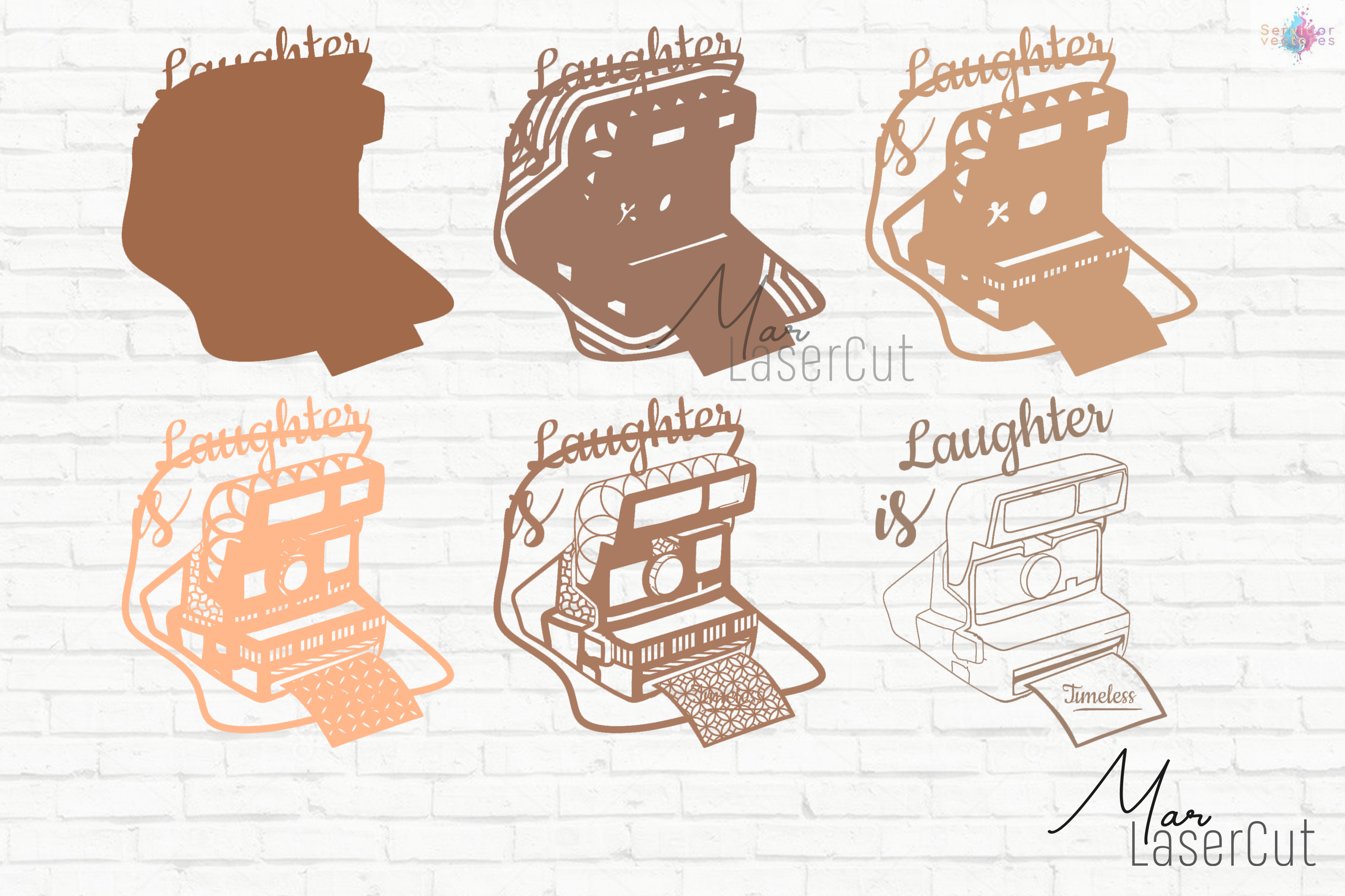 Vintage Camera 6 Layers - Imagen 2