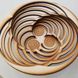 Pack de 6 Platos de Madera - ETSY