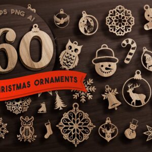 BUNDLES 160 ADORNOS NAVIDEÑOS