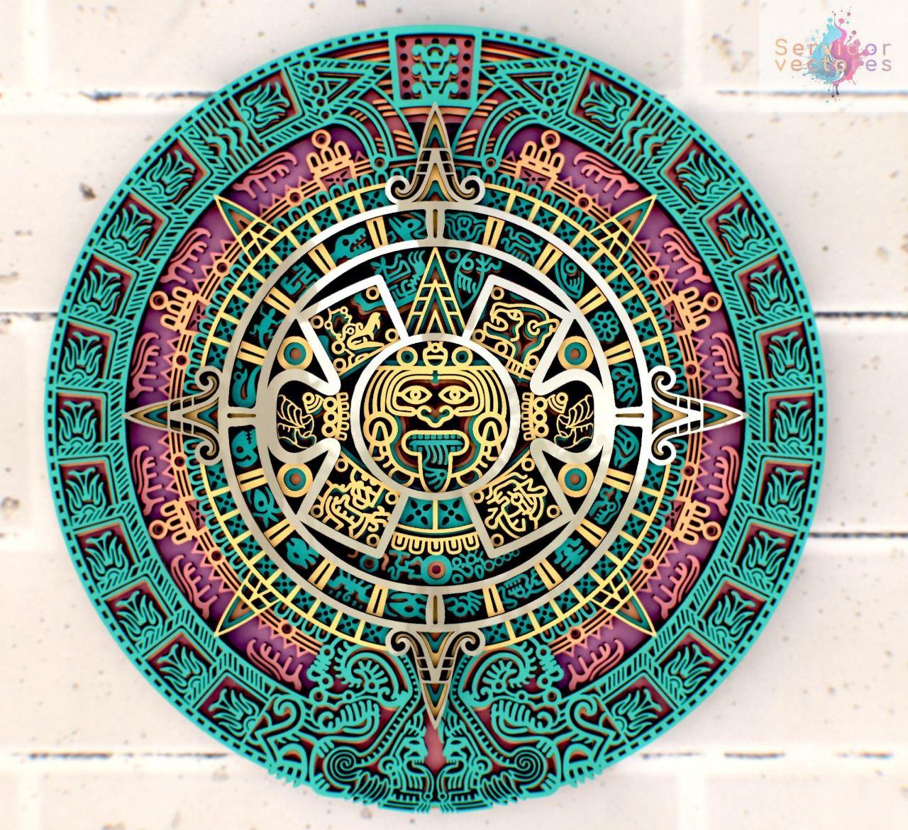 Calendario Azteca – Arte y Cultura Ancestral -ETSY - ETSY -ETSY