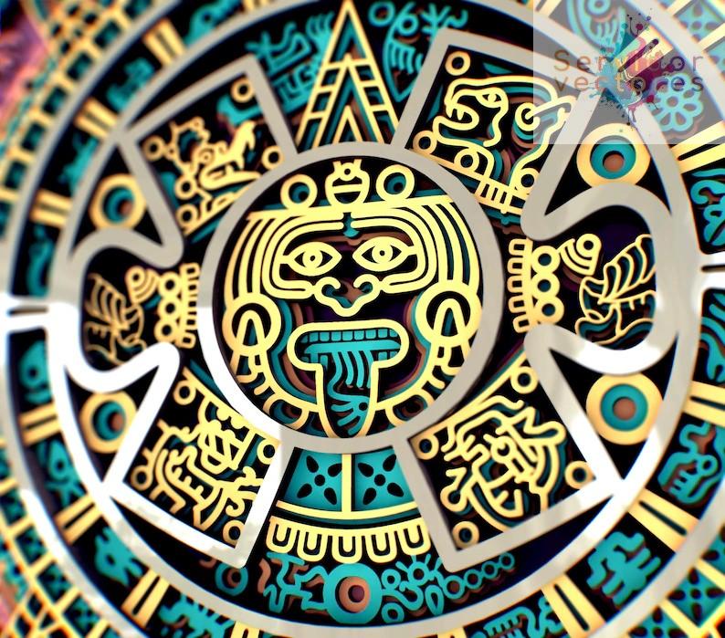 Calendario Azteca – Arte y Cultura Ancestral -ETSY - ETSY -ETSY - Imagen 4