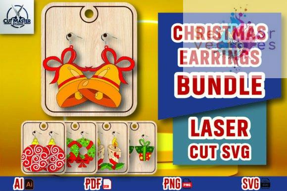 Bundle de Caravanas Navideñas - Aretes
