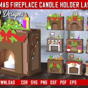 Bundle de Candelabros Navideños