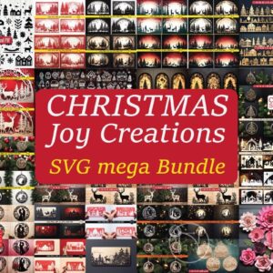 Christmas Joy Creations SVG Mega Bundle