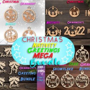 Christmas Nativity Greetings Mega Bundle