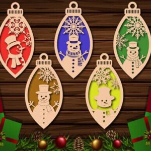 Adornos Colgantes Navideños para Árbol – Pack 2