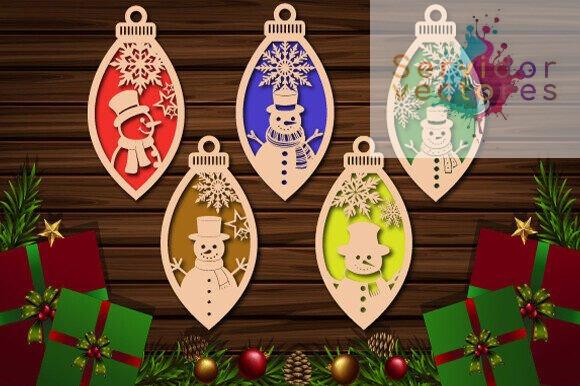 Adornos Colgantes Navideños para Árbol – Pack 2