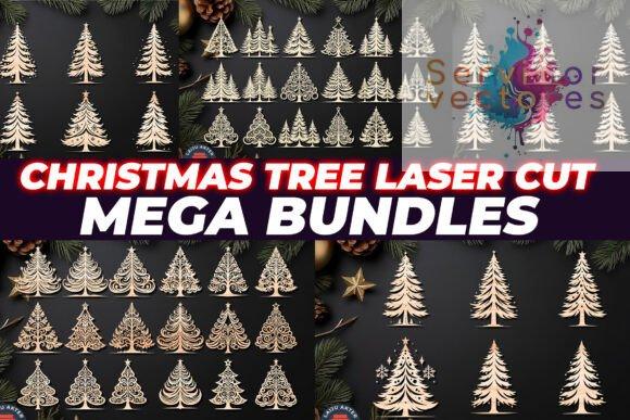 Christmas Tree Laser Cut Mega Bundle