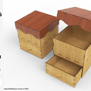 Caja para Regalo – Diseño Exclusivo para Corte Láser