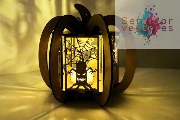 Candelabro Calabaza de Halloween