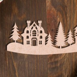 Escena de Navidad – Corte Láser