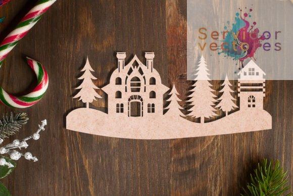 Escena de Navidad – Corte Láser