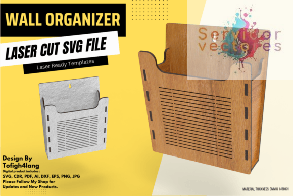 Organizador para revistas, libros etcetc