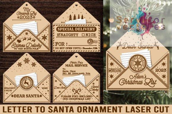 Sobre para Carta de Santa